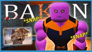 Playing As THANOS in Roblox Bakon