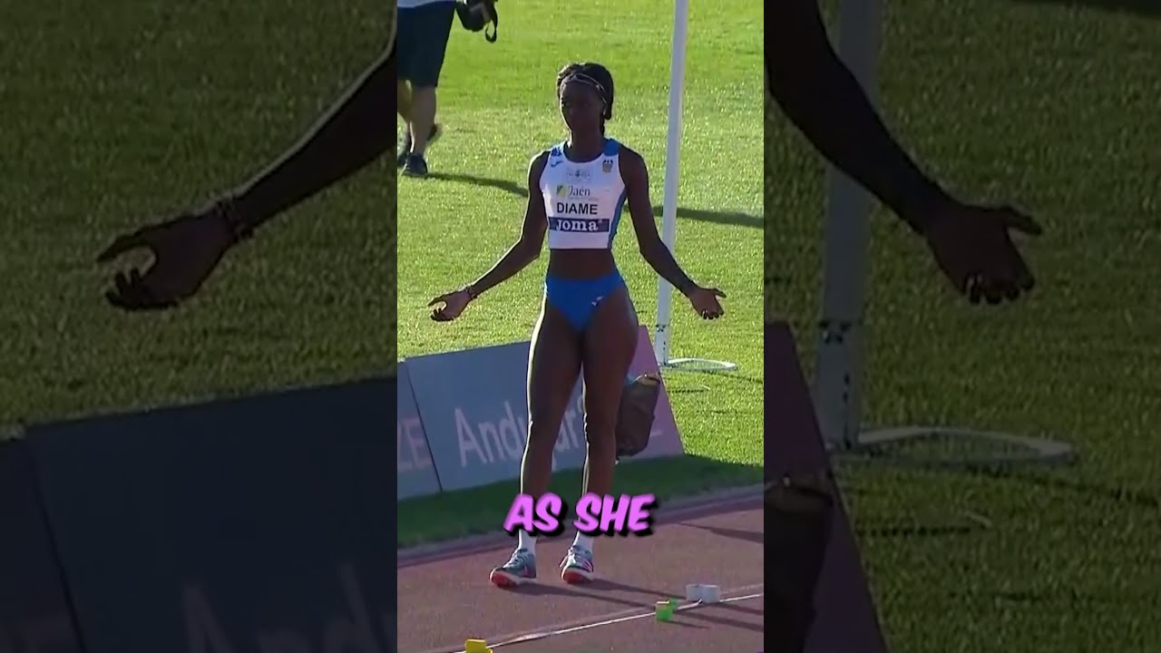 Unbelievable Long Jump By Fatima Diame AmazingAthlete LongJump