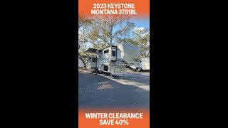 2023 Keystone Montana 378IRL - 40% off! by Lazydays 43 views 2 months ago 1 minute, 5 seconds
