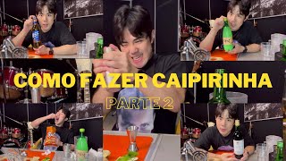 COMO FAZER CAIPIRINHA NA COREIA (SÓ COM BEBIDAS COREANAS) | PARTE 2