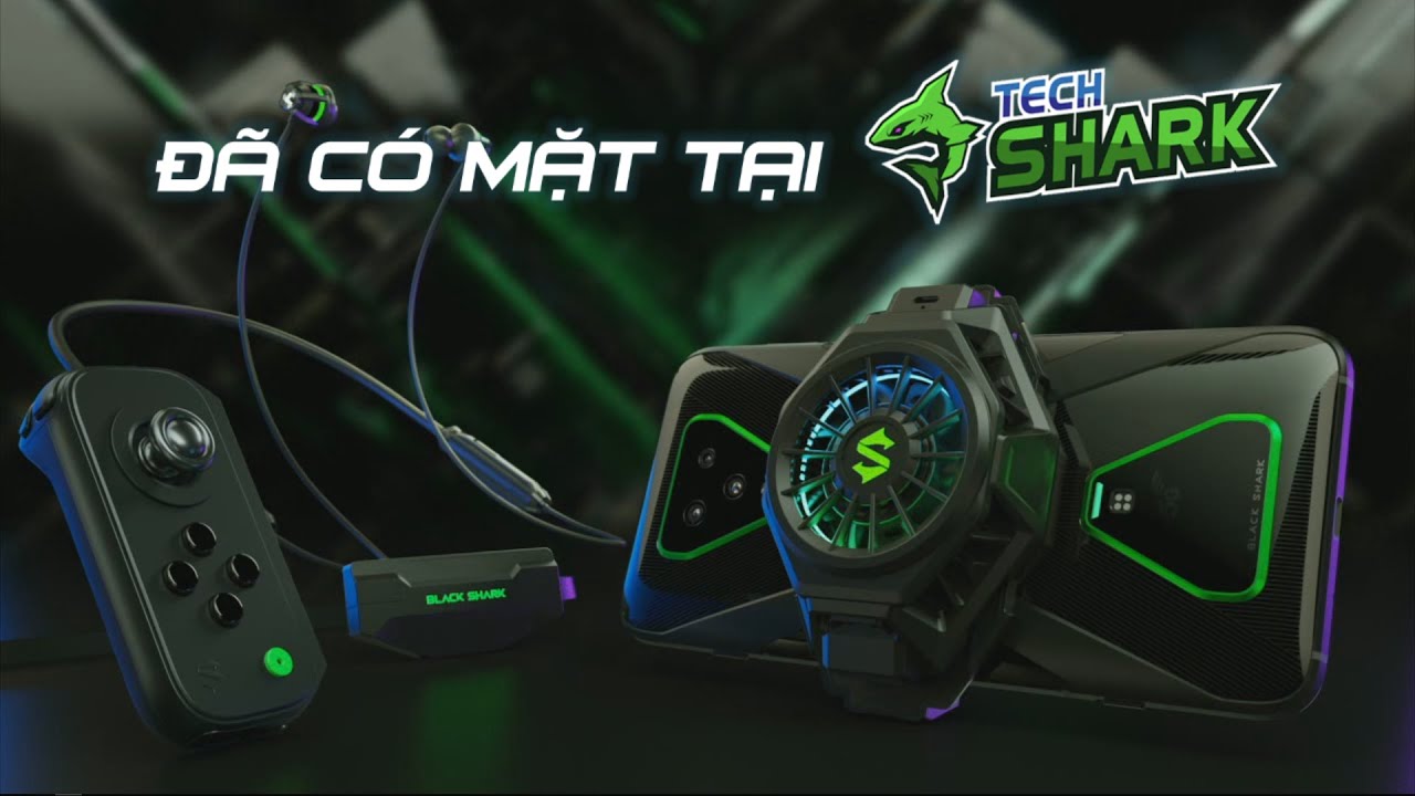Black Shark 3 Quốc Tế chính hãng đã có mặt tại Tech Shark - YouTube