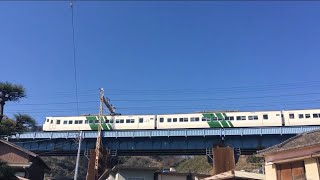 【おどりこ】185系 特急 踊り子@早川〜根府川