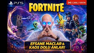 Fortnite Türkçe | Sohbet + Aksiyon Dolu Maçlar! 🔥😅