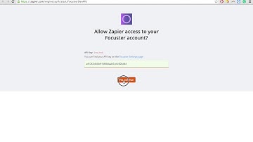 Focuster & Zapier Integration: Getting Started