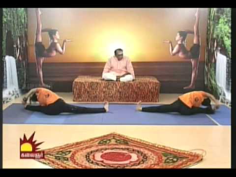 Dr. Asana Andiappan Kalaignar TV Yoga Program 10.01.2013 ashtanga mysore