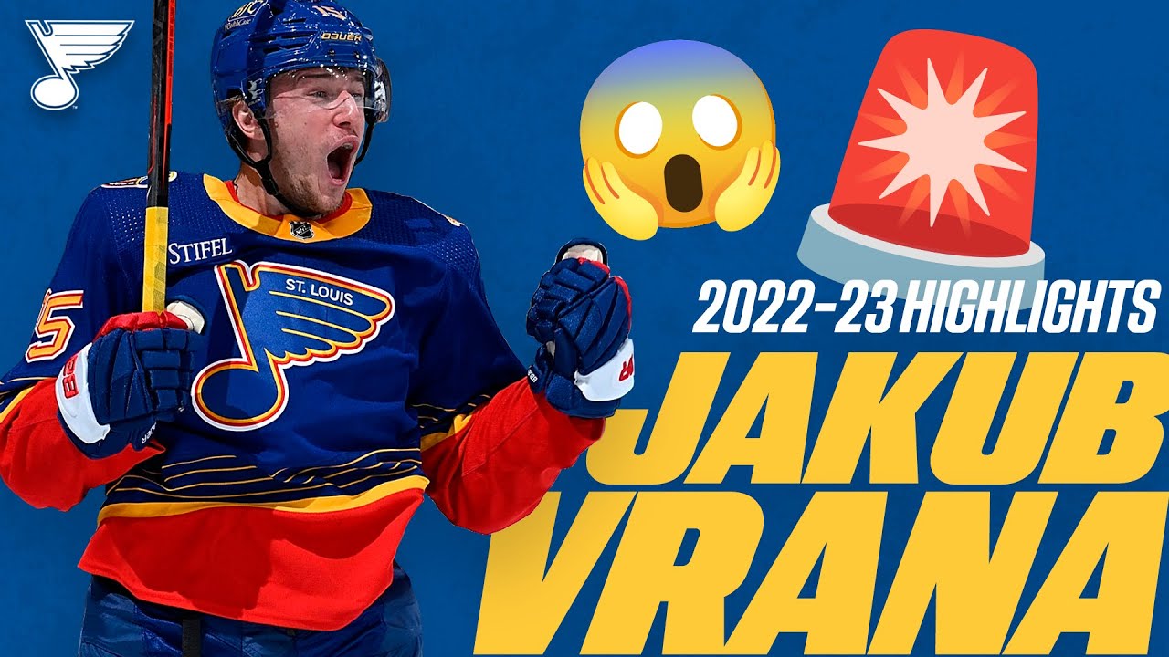 St. Louis Blues acquire Jakub Vrana from Detroit Red Wings