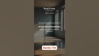 Rambo 754 - Ruang Kosong 