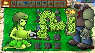 Girl Gatling Pea Vs Giga Gargantuar Vs Dr Zomboss - Plants Vs Zombies Hacks