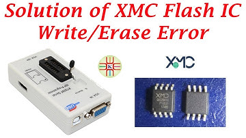 Solution of XMC Flash IC Write/Erase Error. A Detail in Urdu/Hindi