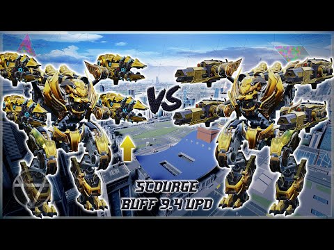 [WR] 🔥 Scourge (buff) VS Atomizer – Mk3 Comparison | War Robots