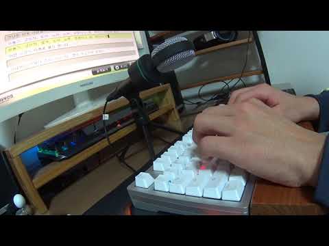 IKBC MF-87 RGB FULL ALUMINIUM CHERRY MX BROWN KEYBOARD TYPING SOUND(External Mic)(ASMR)