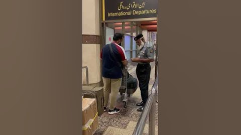 Departure Gate Allama iqbal international airport #travelvlog #airport #pakistan #lahore #europe