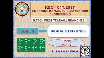EMERGING DOMAIN IN ELECTRONICS ENGINEERING| UNIT-4 DIGITAL ELECTRONICS(MCQ) PART-1