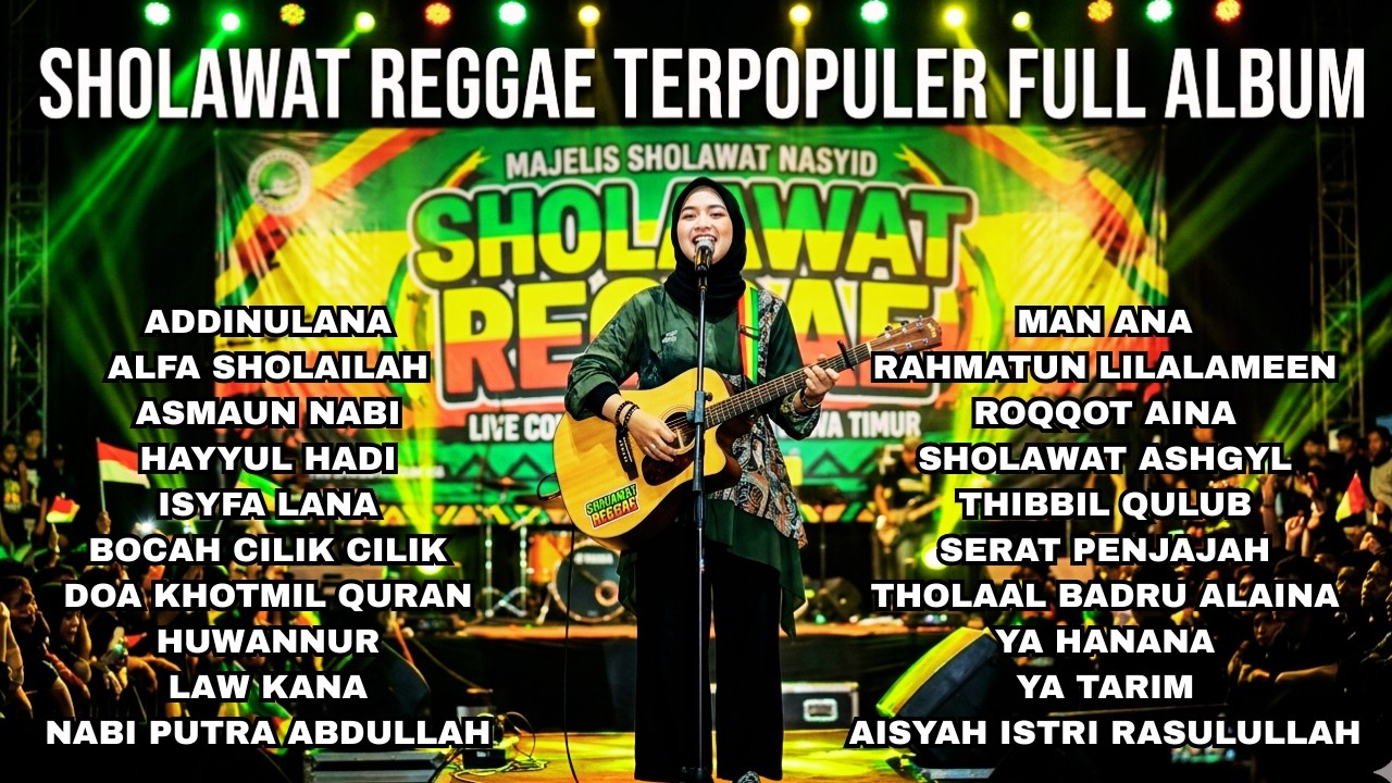KUMPULAN SHOLAWAT TERPOPULER 2026 🎶 FULL ALBUM VERSI REGGAE - HATI TENANG 💖 & REZEKI LANCAR