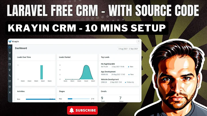How to Set Up a Free CRM in Laravel | Step-by-Step Tutorial on Kryain