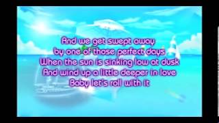 Video thumbnail of "Easton Corbin - Roll With It Lyrics"