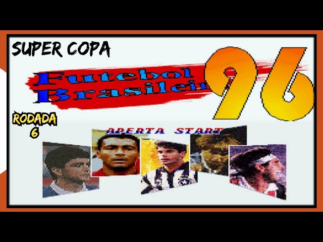 FUTEBOL BRASILEIRO 96 (SNES) - COPA DO BRASIL (LIVE 500 INSCRITOS) PARTE 1  