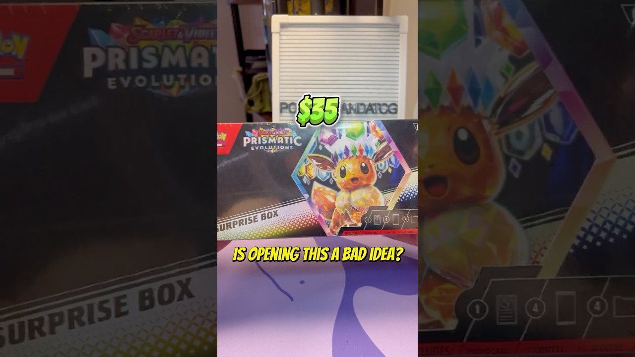 Is Opening This A Bad Idea? - Episode 178 - Prismatic Evolutions Pokémon Surprise Box 