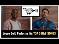 Jesse gold performs his top 5 rb songs of all time