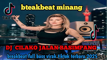 BREAKBEAT MINANG- DJ CILAKO JALAN BASIMPANG- BREAKBEAT FULL BASS VIRAL TIKTOK TERBARU 2025