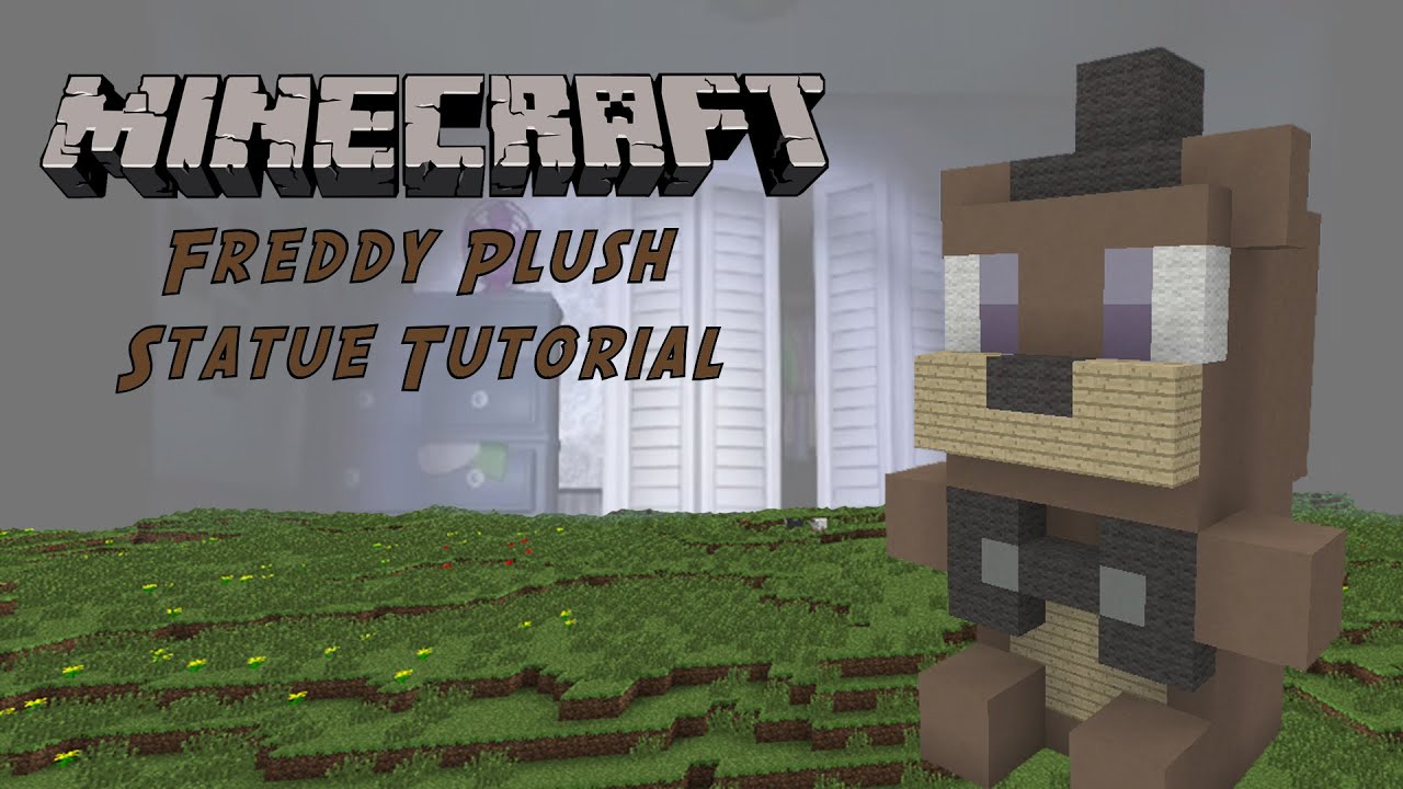 Minecraft Tutorial: Freddy Plush Toy 