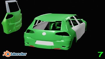 How To Make A Car in Blender 2.9 - PART 07 | Blender 3D Beginners
