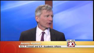RIT on TV: Provost explains RIT's new status as doctoral university - WHEC