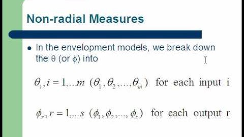 Nonradial Model (Chapter 7)