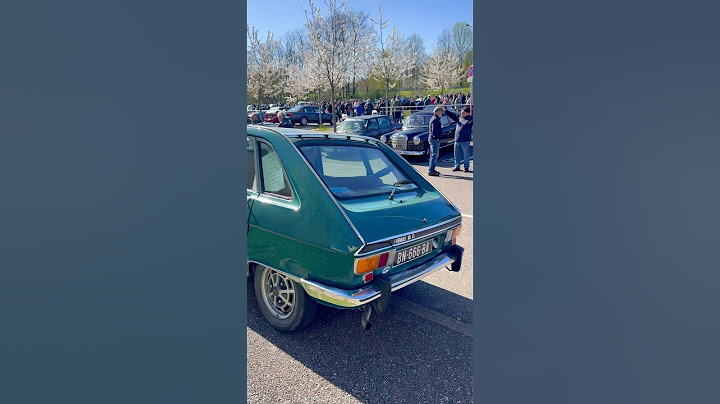 La Renault 16 TX : Le Luxe à la Française des Années 70 !