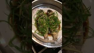 Sarap Ng Steam Lapu2X,Add Strip Ginger,When Cook Add Light Soy Sauce, Sesame Oil & Spring Onion