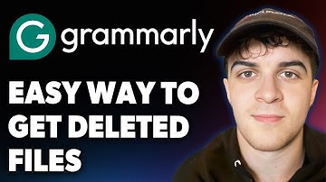 Easy Way to Get Grammarly Deleted Files [2025 Full Guide]