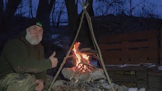 Bushcraft - gril za 0 eur 👍👍👍