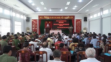 Công an TPST tổ chức Diễn đàn “Công an lắng nghe ý kiến Nhân dân”