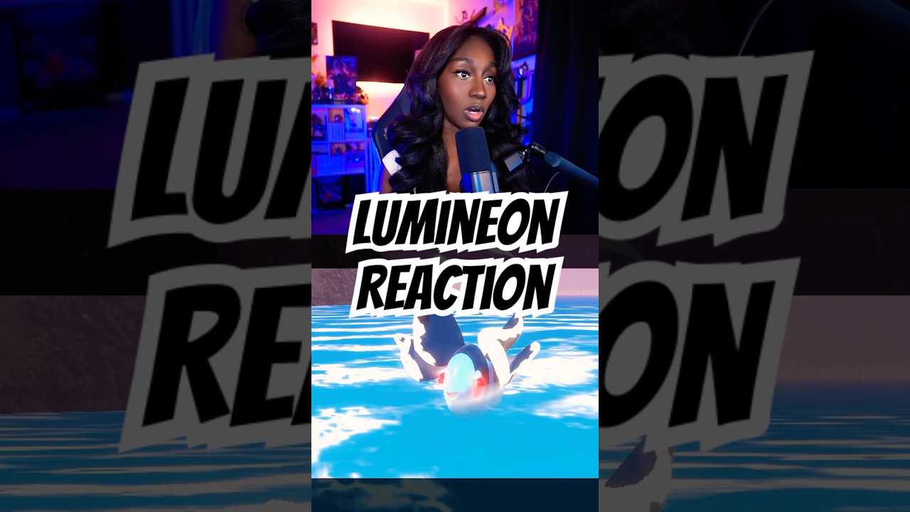 My reaction to Lumineon in Pokemon Legends Arceus 
