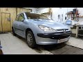 Peugeot 206 1.4  Замена ремня ГРМ и помпы