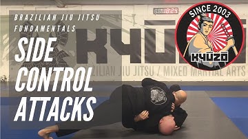 Brazilian Jiu Jitsu Fundamentals- Side Control Underhook Attacks