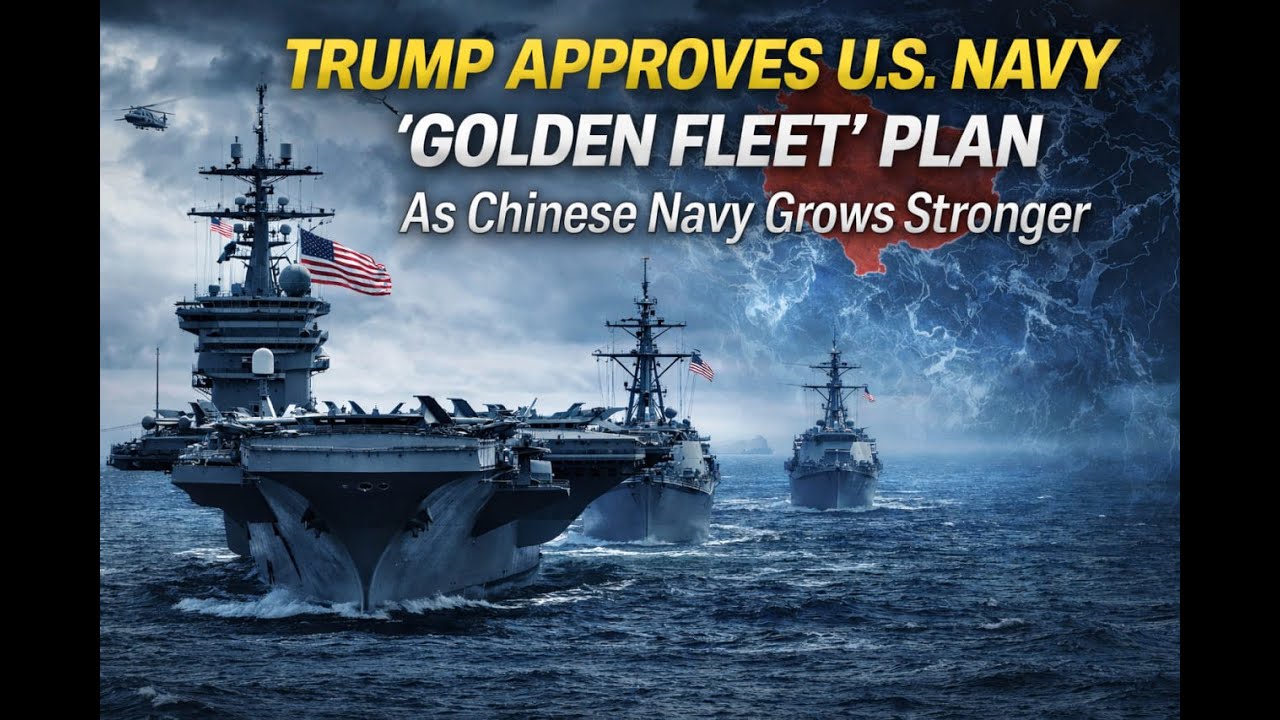 “As competition at sea intensifies, the Golden Fleet plan highlights how naval power remains