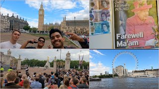 Cambridge TDY| London Vlog| Queen Elizabeth passed| Air Force