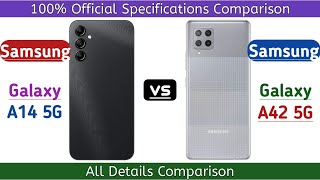 Samsung Galaxy A14 5G Vs Samsung Galaxy A42 5G