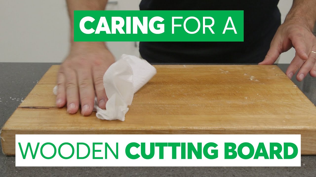 Cleaning and Caring for a Wooden Cutting Board Consumer Reports YouTube