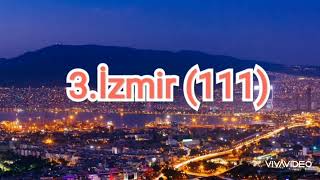 2015 Yılında Türkiyede En Çok Cinayet İşlenen 10 Şehri