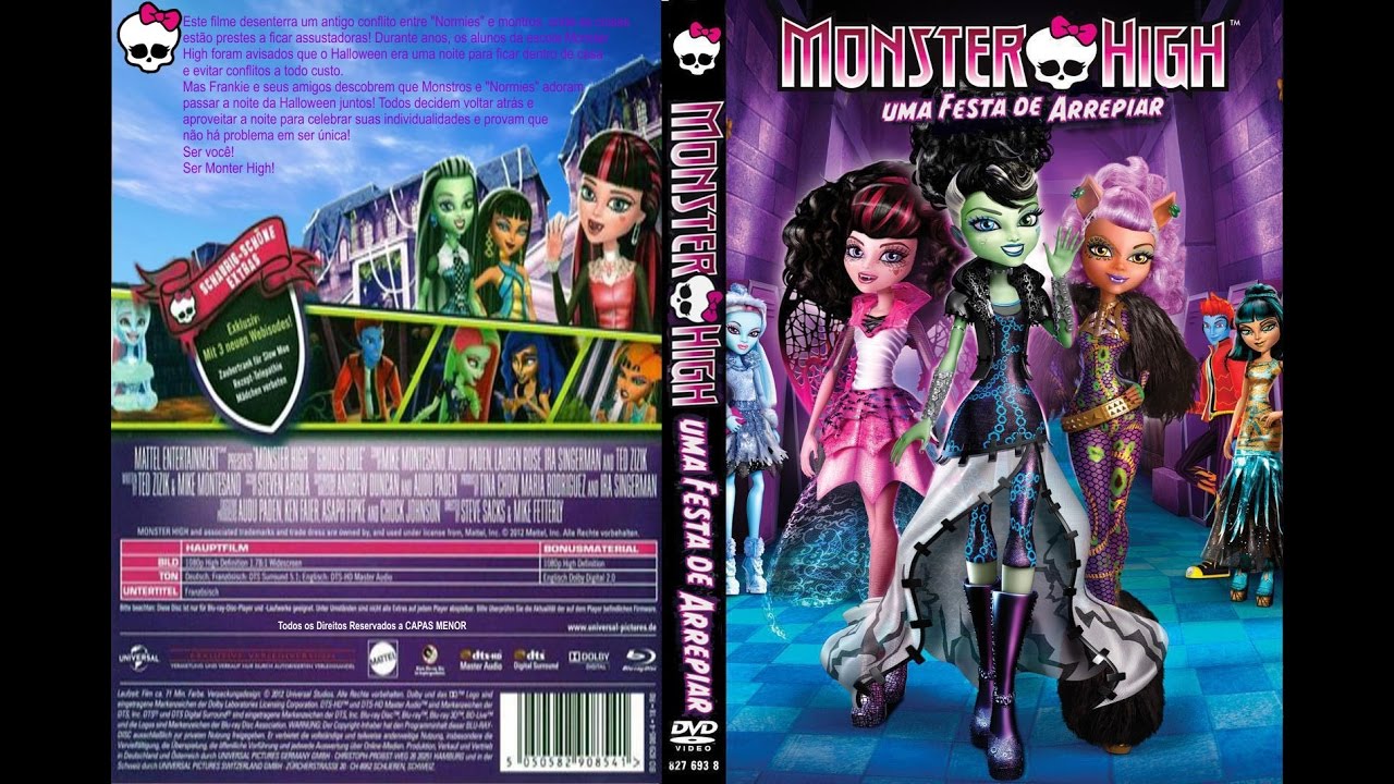 filme monster high uma festa de arrepiar