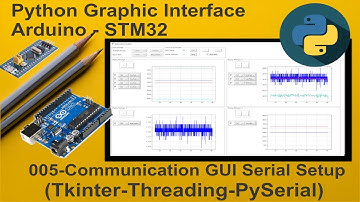 005-Python Live stream Graphic UI Arduino-STM32: Com GUI Serial setup(Tkinter-Threading-PySerial)