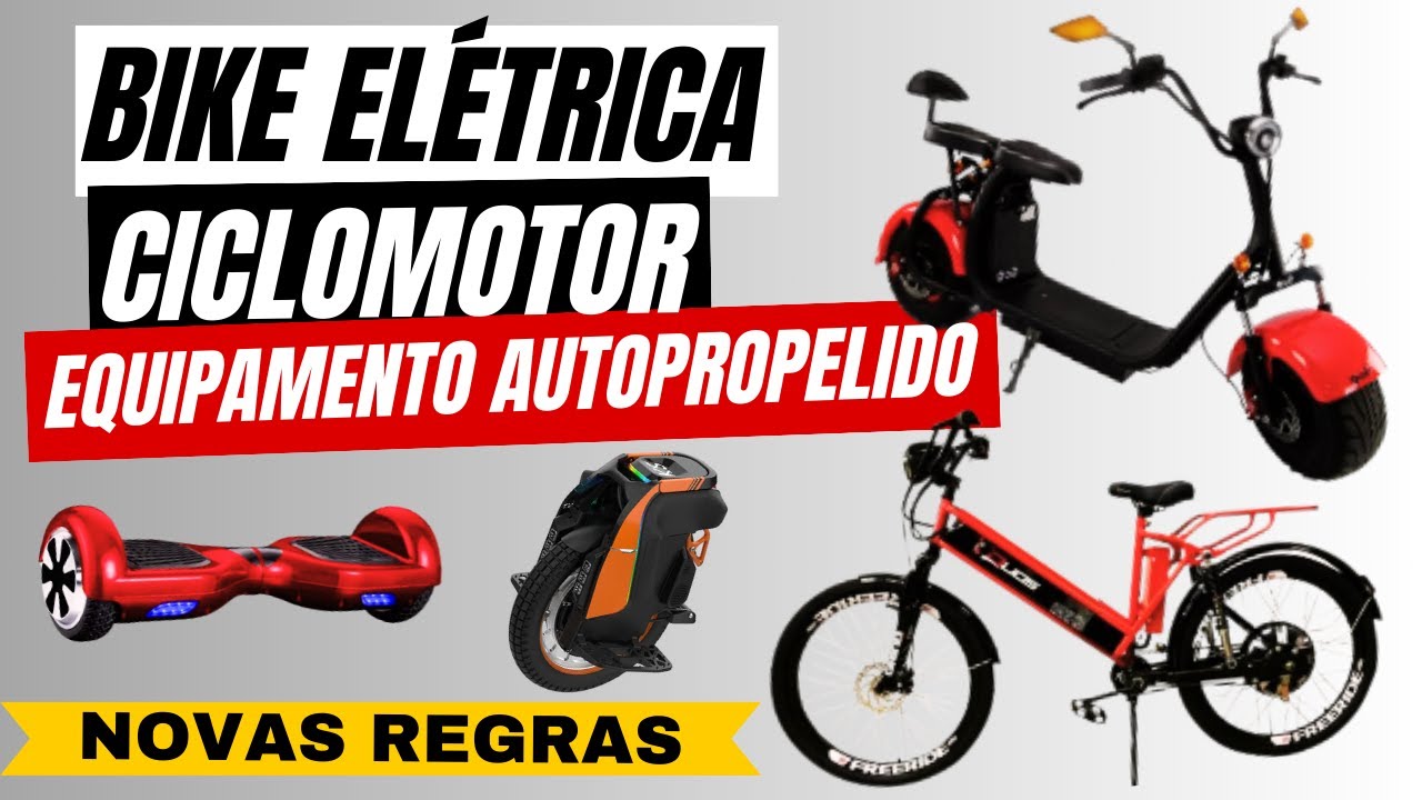 ⛔ATENÇÃO: AGORA POUCOS PRECISAM DE CNH E REGISTRO [Ciclomotor, bike elétrica e equip. autopropelido]