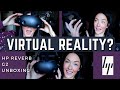 HP Reverb G2 Unboxing BRAND NEW VR HEADSET | FIRST Time Testing Virtual Reality Games!!
