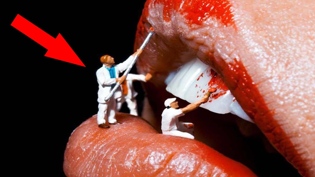 Невероятные фотографии женских губ