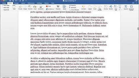 Start Page Numbering at a Specific Page in Word on a Mac