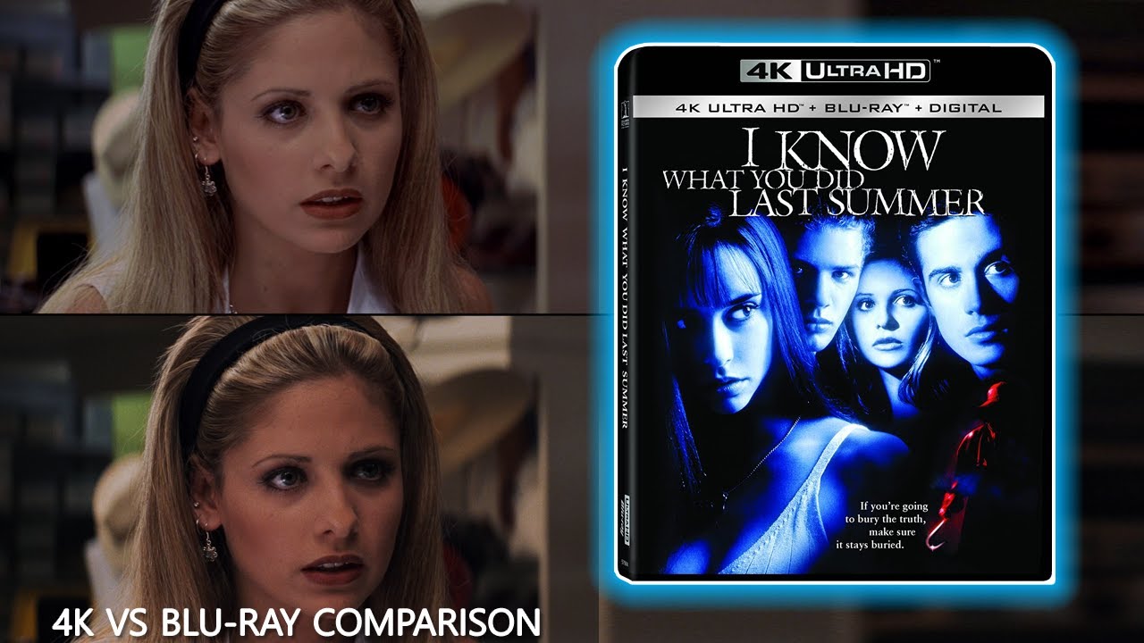 I Know What You Did Last Summer (1997) 4k ultrahd comparison - YouTube