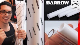 Barrow Milk White Acrylic Tube Review (Affordable Tubes Straight From China)