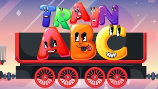 Learn ABC | Funny Train Alphabet Lore for Kids